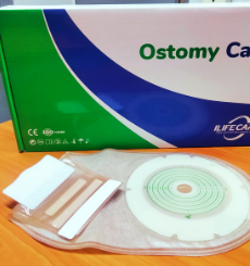 Reusable colostomy bags.easy to peel off and replace.easy to empty and rinse.