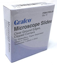 Microscope slides clear glass
