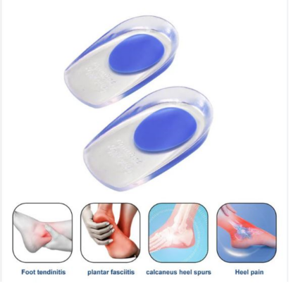 Silicone heel pad